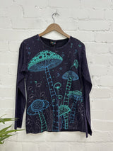 Mushroom Long Sleeve Tshirt