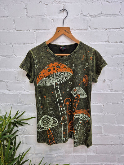 Mushroom Short Sleeve Top