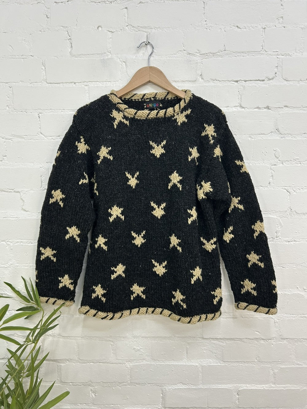 Roll Neck Starry Night Jumper
