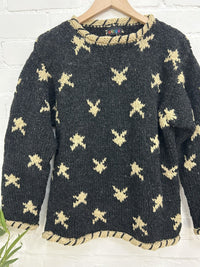 Roll Neck Starry Night Jumper