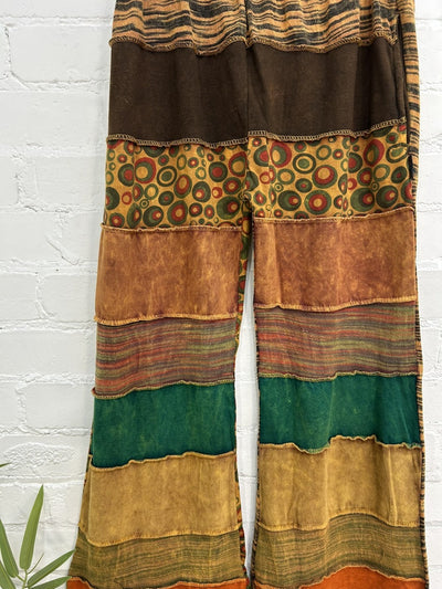 Panelled Relaxed Trousers