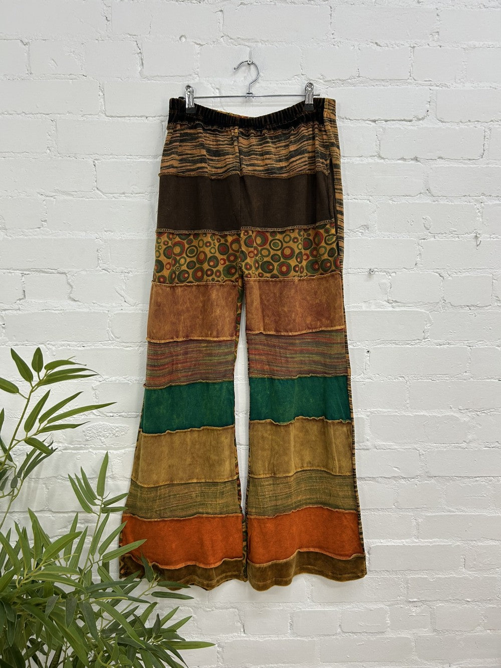 Panelled Relaxed Trousers