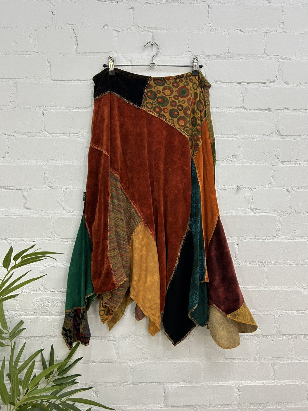 Panelled Midi Skirt