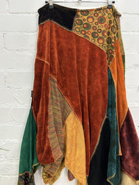 Panelled Midi Skirt