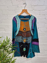 Embroidered Short Dress