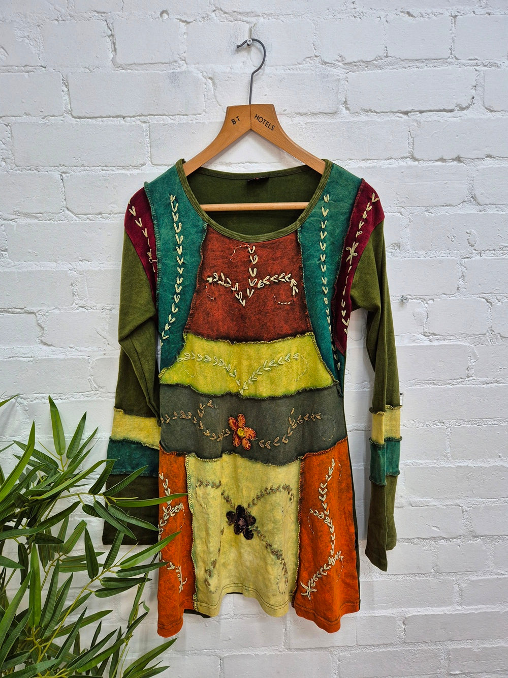 Embroidered Short Dress