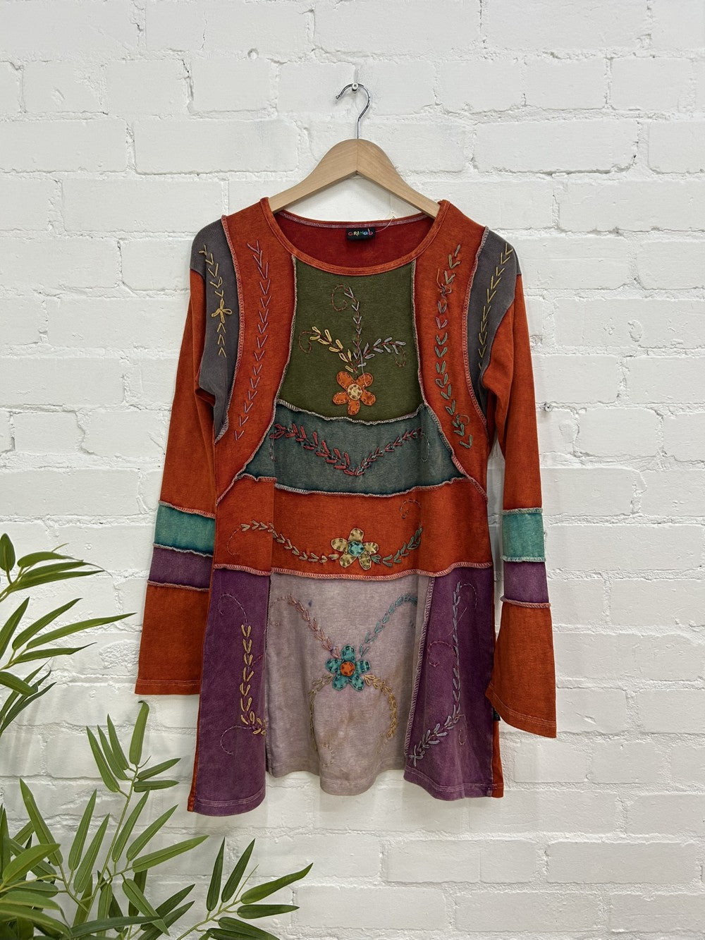Embroidered Short Dress