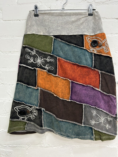 Bird Short Skirt