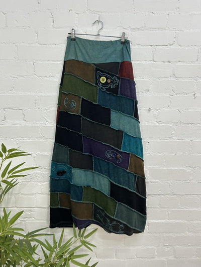 Bird Long Skirt
