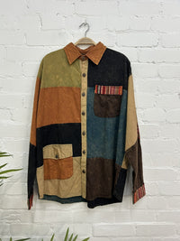 Stonewashed Patch Gheri Shirt