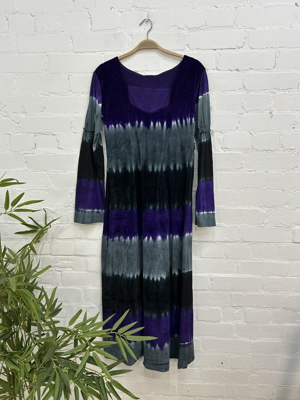 Long Velvet Dress