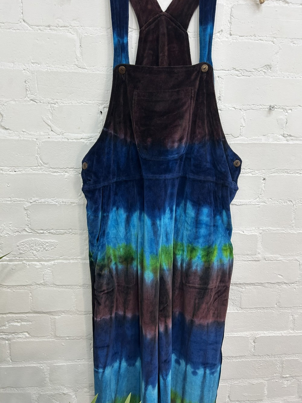 Velvet Dungarees