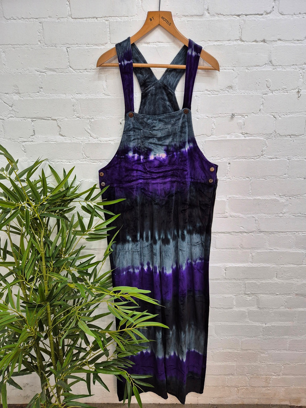 Velvet Dungarees