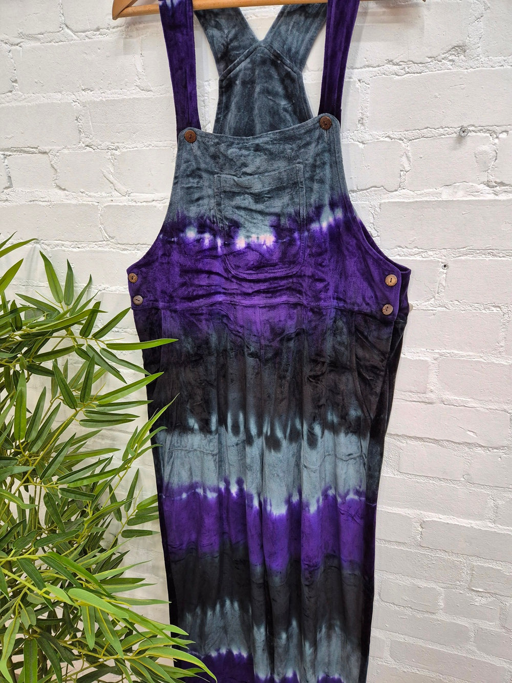 Velvet Dungarees