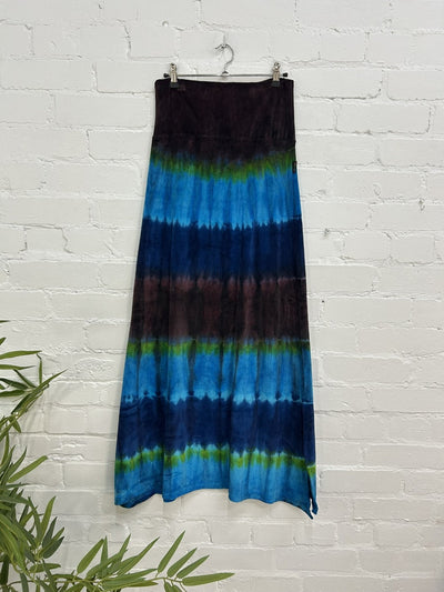 Long Velvet Skirt