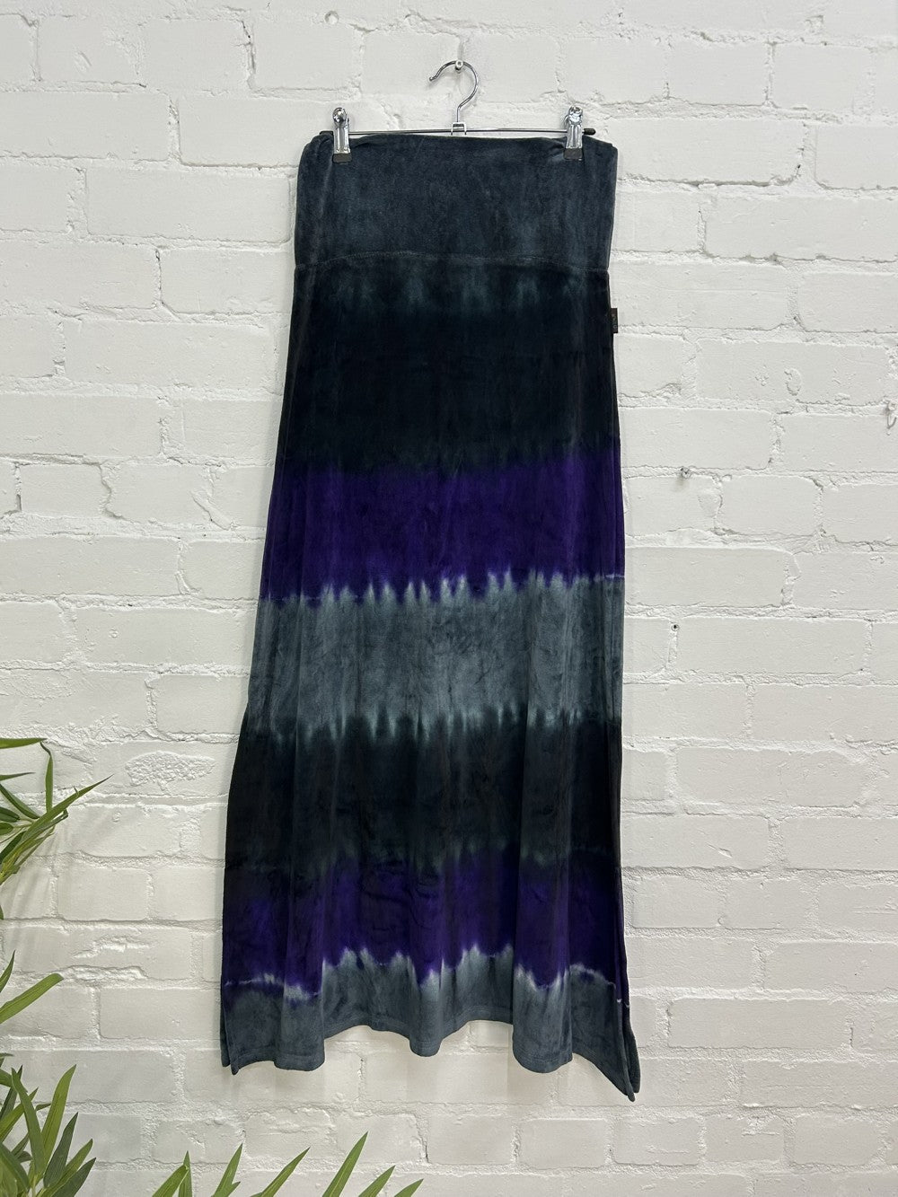 Long Velvet Skirt