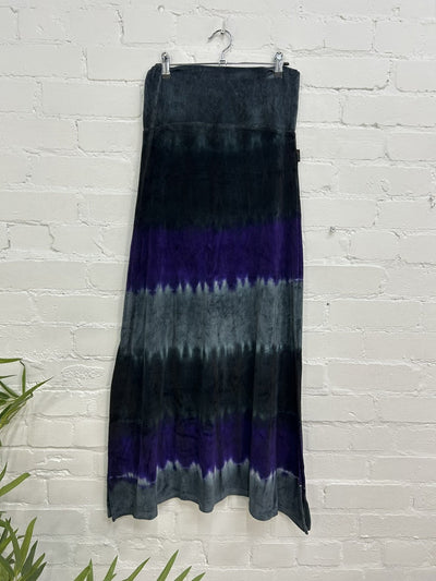 Long Velvet Skirt