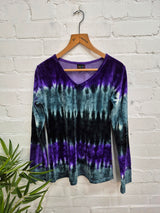 Velvet Dip Dye Top