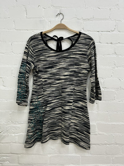 Space Dye Short Dress