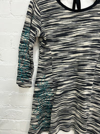 Space Dye Short Dress