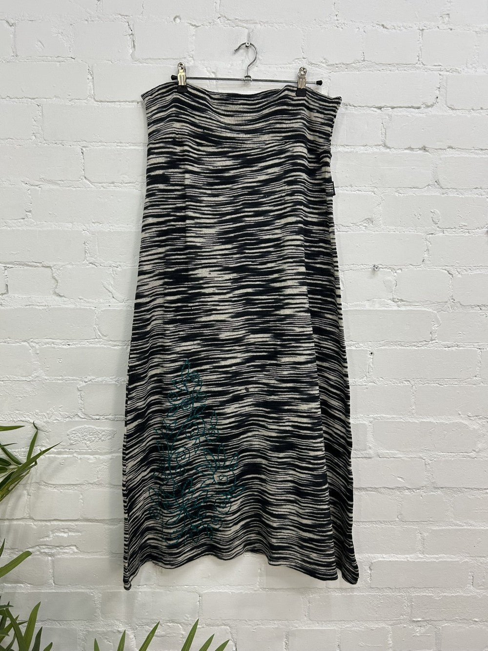 Space Dye Long Skirt