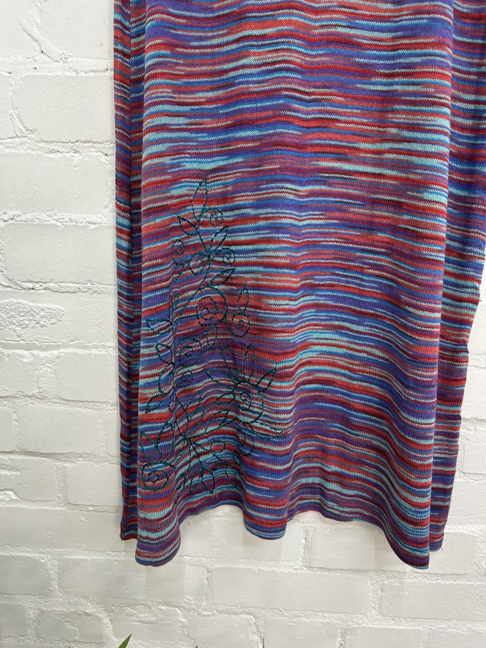 Space Dye Long Skirt