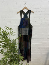 Patch And Print Dress