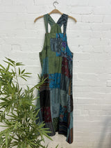 Patch And Print Dress