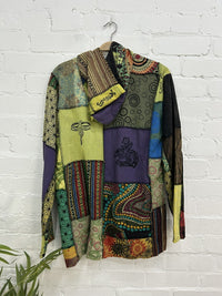 Patch And Print Jacket
