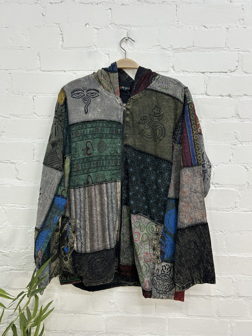 Patch And Print Jacket