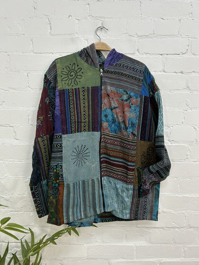 Patch And Print Jacket