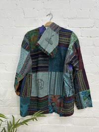 Patch And Print Jacket