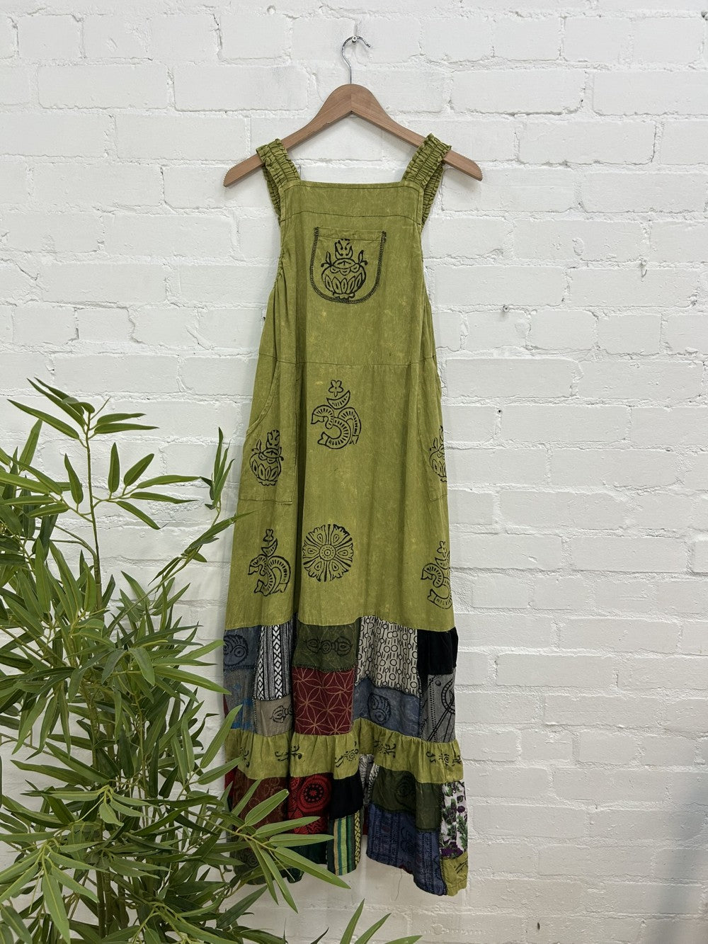Long Patch Dress