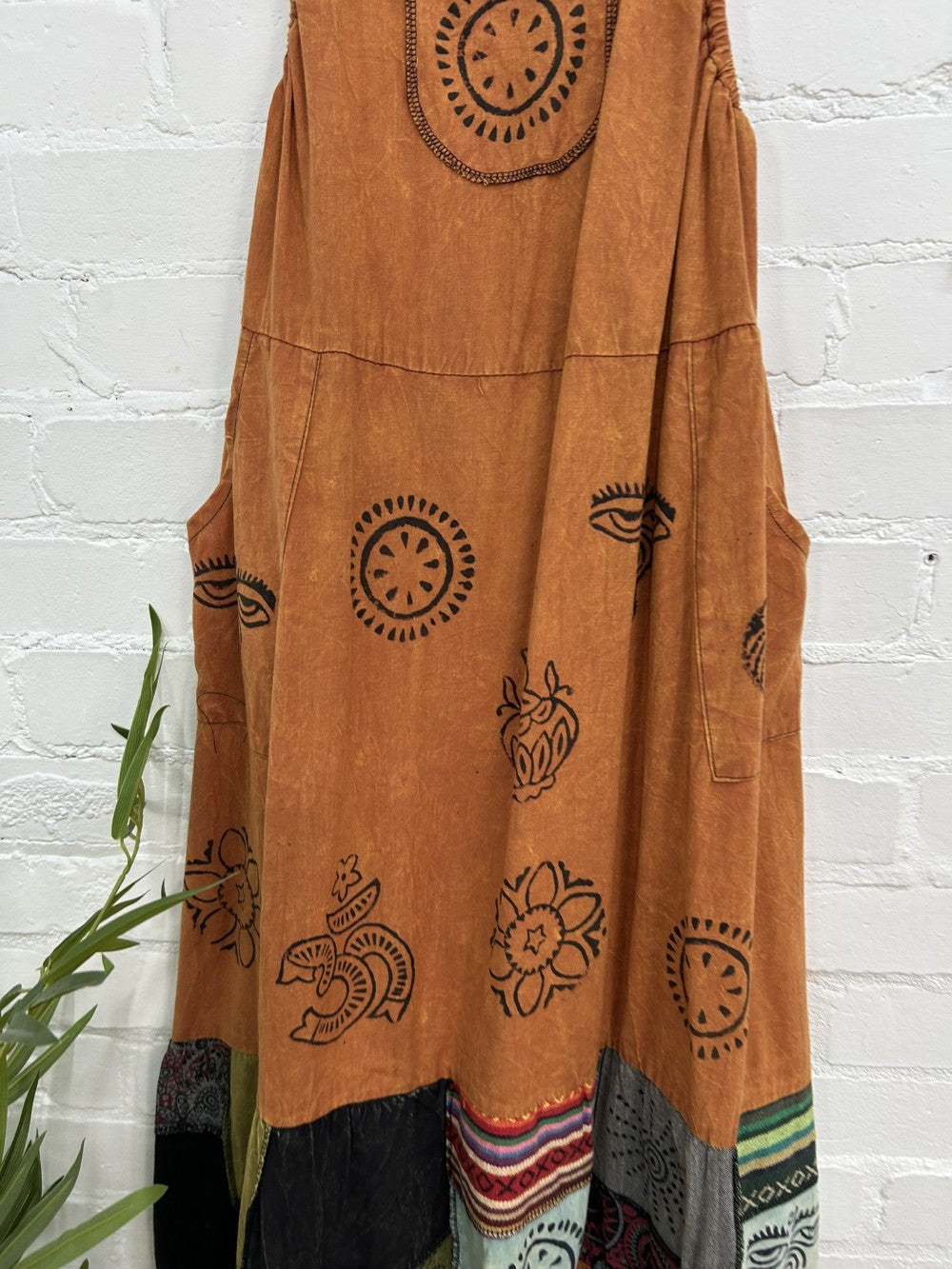 Long Patch Dress