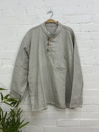 Thick Woven Cotton Shirt