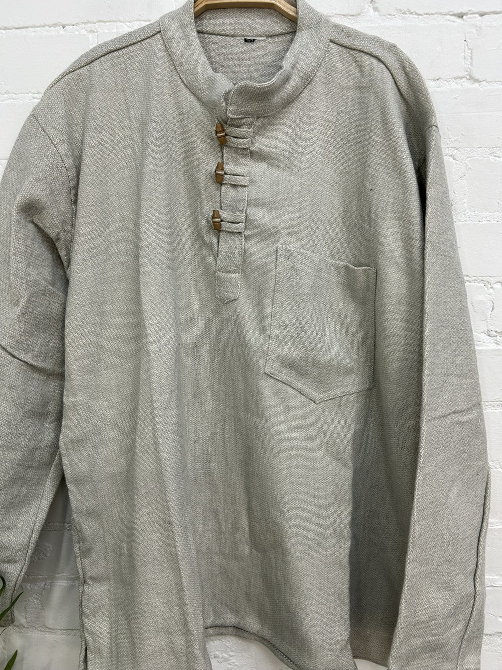 Thick Woven Cotton Shirt