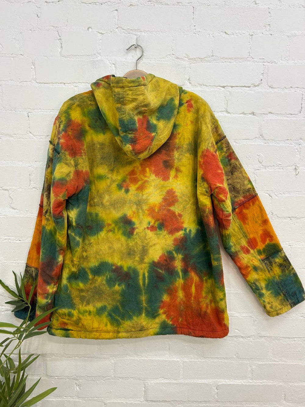 Tie Dye Rainbow Lined Jacket