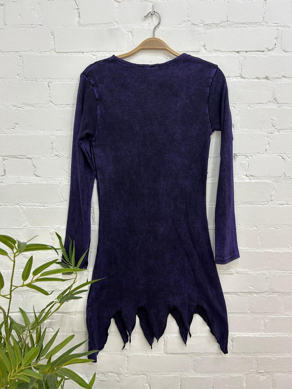 Long Sleeve Embroidered Short Dress