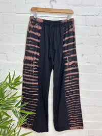 Tie Dye Cargo Pocket Trousers