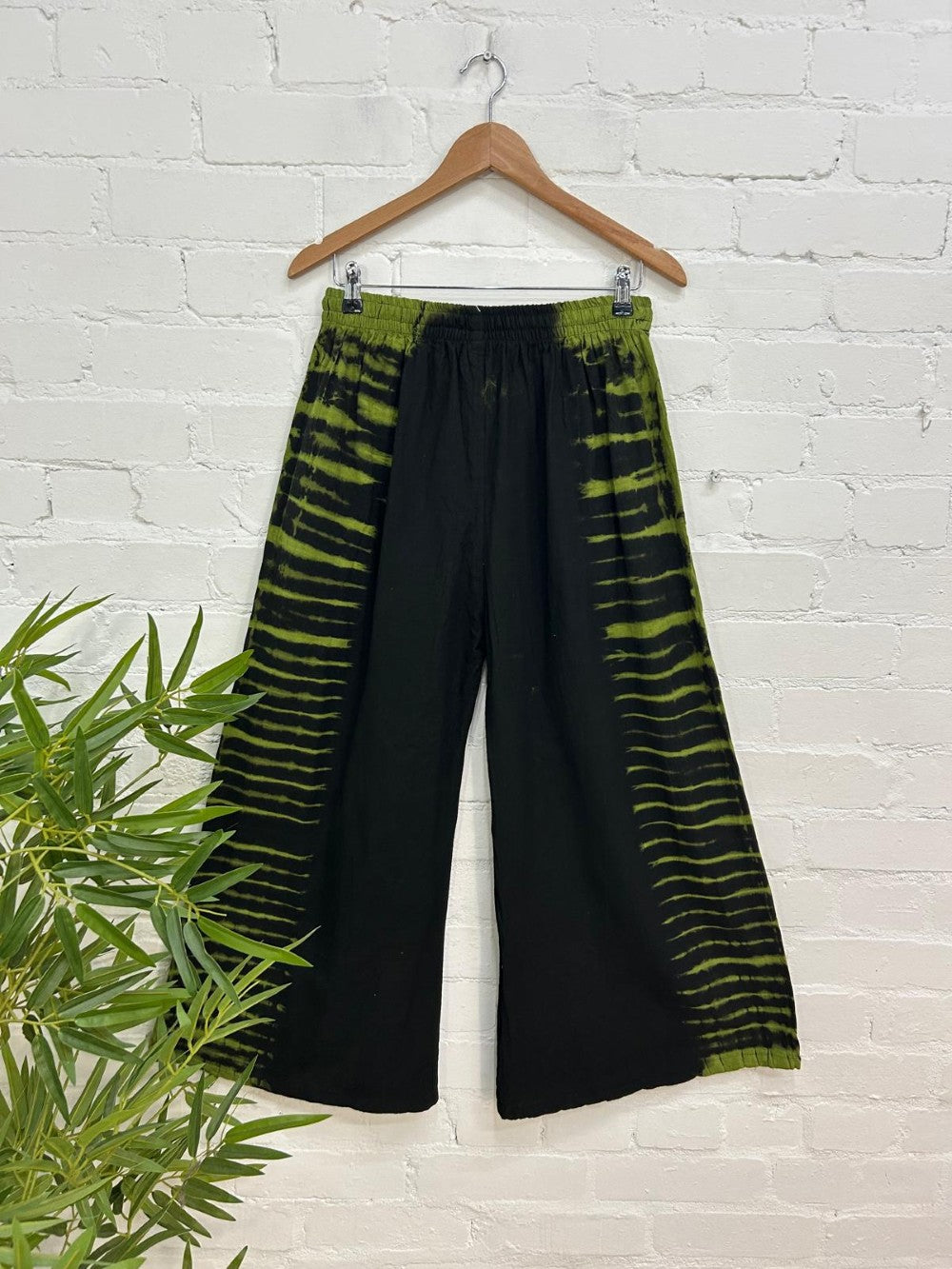 Tie Dye Wide Leg Trousers