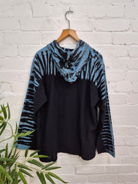 Tie Dye Zip Hoodie