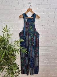 Patchwork Gheri Dungarees