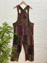 Patchwork Gheri Dungarees