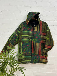 Patchwork Gheri Lined Jacket