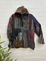 Patchwork Gheri Hoodie
