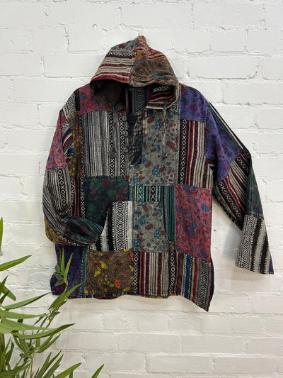 Patchwork Gheri Hoodie