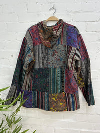 Patchwork Gheri Hoodie