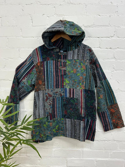 Patchwork Gheri Hoodie