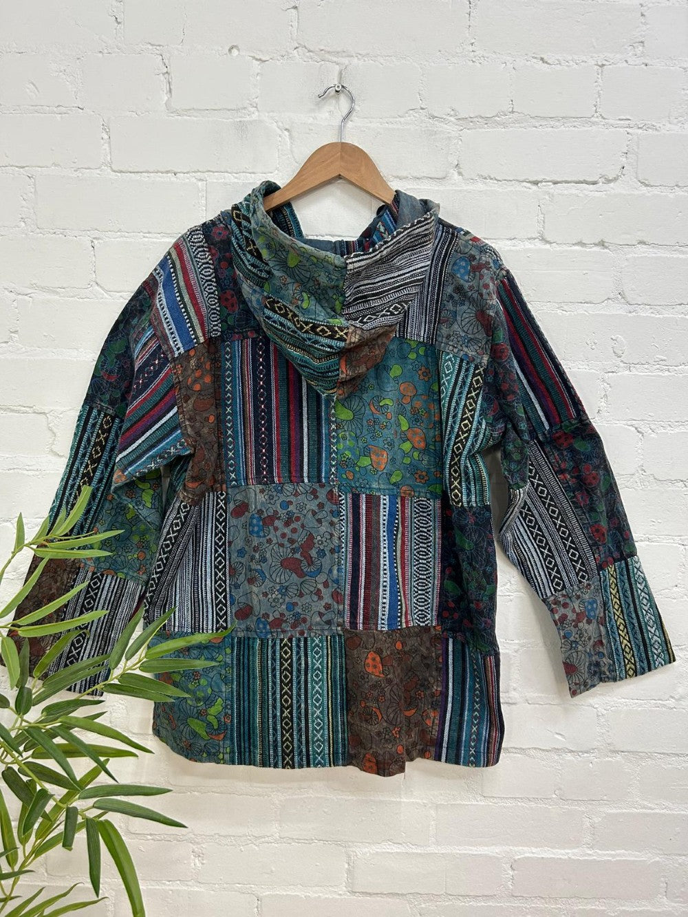 Patchwork Gheri Hoodie