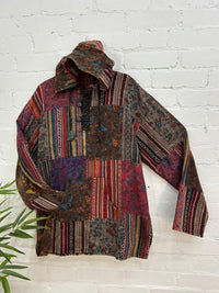 Patchwork Gheri Hoodie